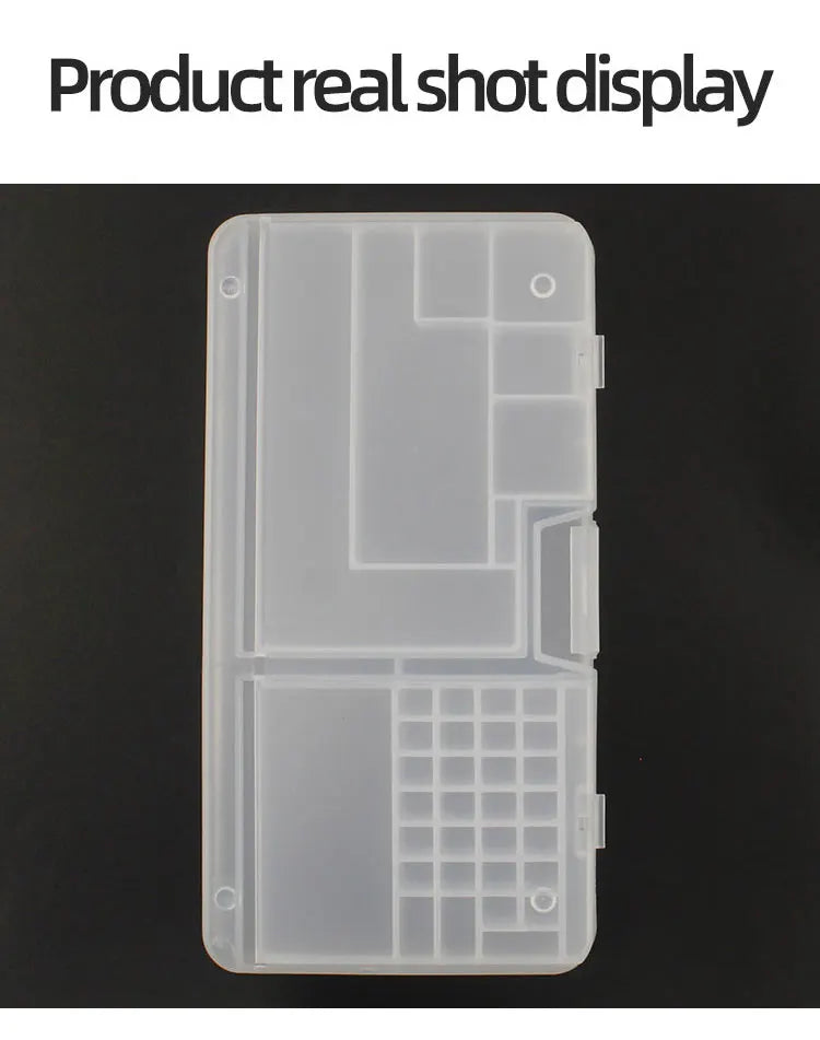 Load image into Gallery viewer, Box, Electronic Components, Transparent Plastic Storage, Small Screw Accessories, Tool Classification Grid
