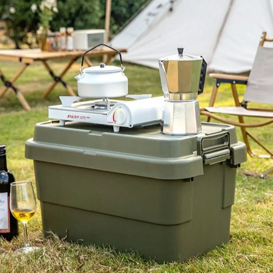 Large Capacity Household Storage Box Portable Outdoor Camping Picnic Waterproof Dustproof Multifunctional Home Storage Box