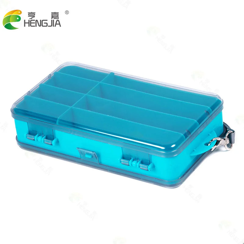 Load image into Gallery viewer, Fishing Bait Box1Double-sided Lure Box Colorful Transparent Storage Box Fishing Gear Accessories Bait Box
