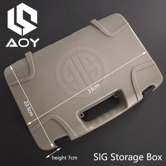 Tactical SIG Safety Carrying Box Kublai Pistol Suitcase Gun Accessories Safety Storage Case Case For Hunting Tools Accessories