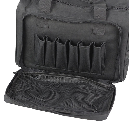 Shooting Range Bag Molle System Outdoor Hunting Accessory Nylon Tactical Gun Case Pack Pistol Tools Shoulder Bag Sniper Black