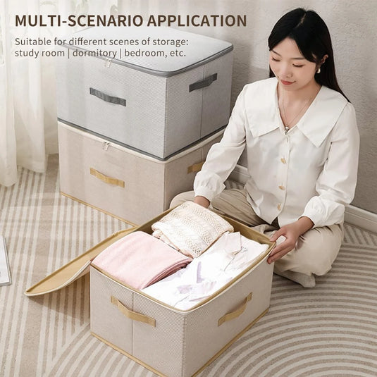 Collapsible Storage Boxes, Foldable Organizer, Bedding Small Toy, Clothes Boot, Shoe, Underwear Basket, Cubes Organizer