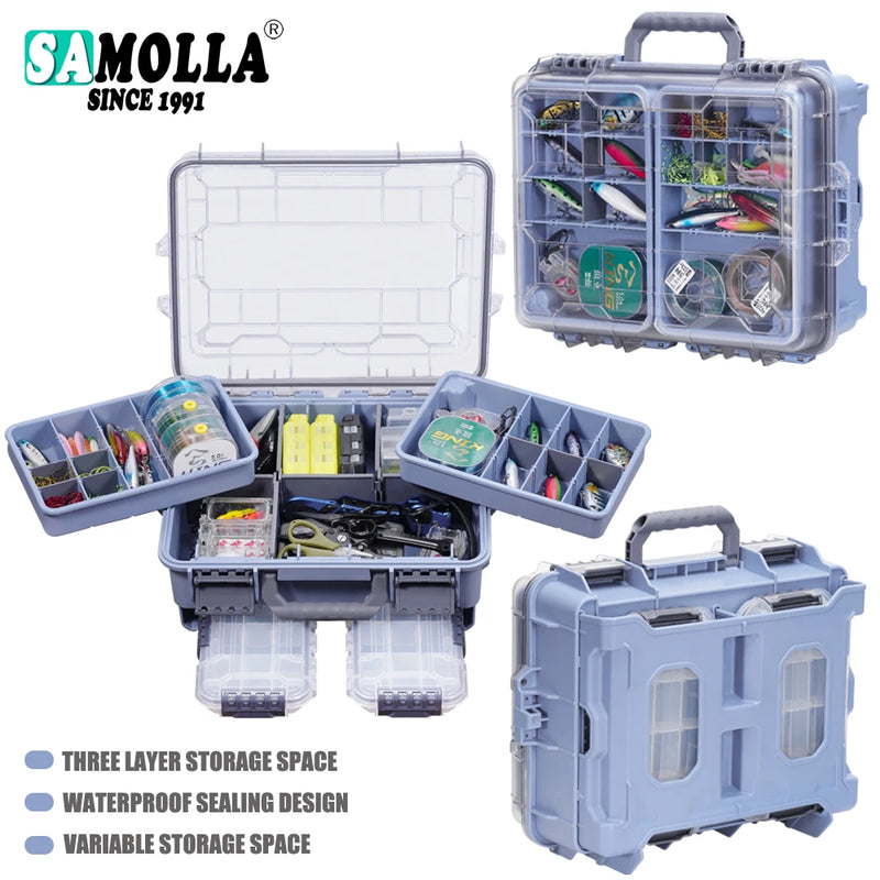 Load image into Gallery viewer, Fishing Tackle Box
