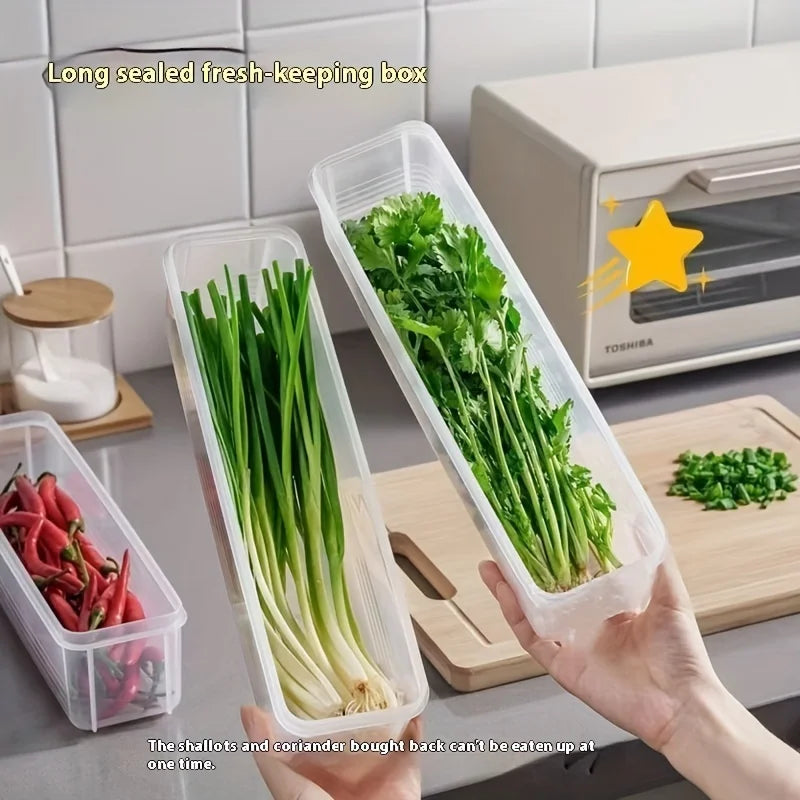 Load image into Gallery viewer, Refrigerator fresh-keeping storage box, fresh-keeping artifact,Small Food Preservation Boxes,Transparent Sealed Storage Box
