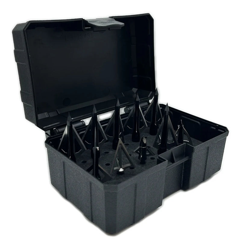 Load image into Gallery viewer, Hunting Broadhead Box Broadhead Storage Case Holds 20 Broadheads For Bow And Crossbow Arrow Head Storage Hunting Accessories
