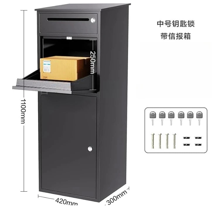 Load image into Gallery viewer, Letter Box Post Office Mailboxes Weatherproof-Parcel-Drop-Box For Residential
