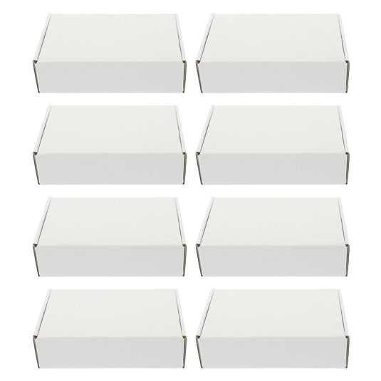 20 Pcs Double Sided White F2 Airplane Boxes Triple Layer Corrugated Paper Express Packaging Reusable Shipping Moving Storage Box