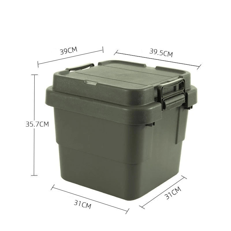 Load image into Gallery viewer, Large Capacity Household Storage Box Portable Outdoor Camping Picnic Waterproof Dustproof Multifunctional Home Storage Box
