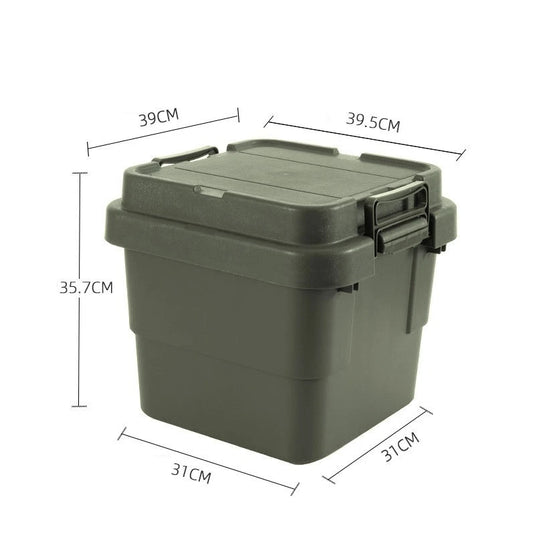 Large Capacity Household Storage Box Portable Outdoor Camping Picnic Waterproof Dustproof Multifunctional Home Storage Box