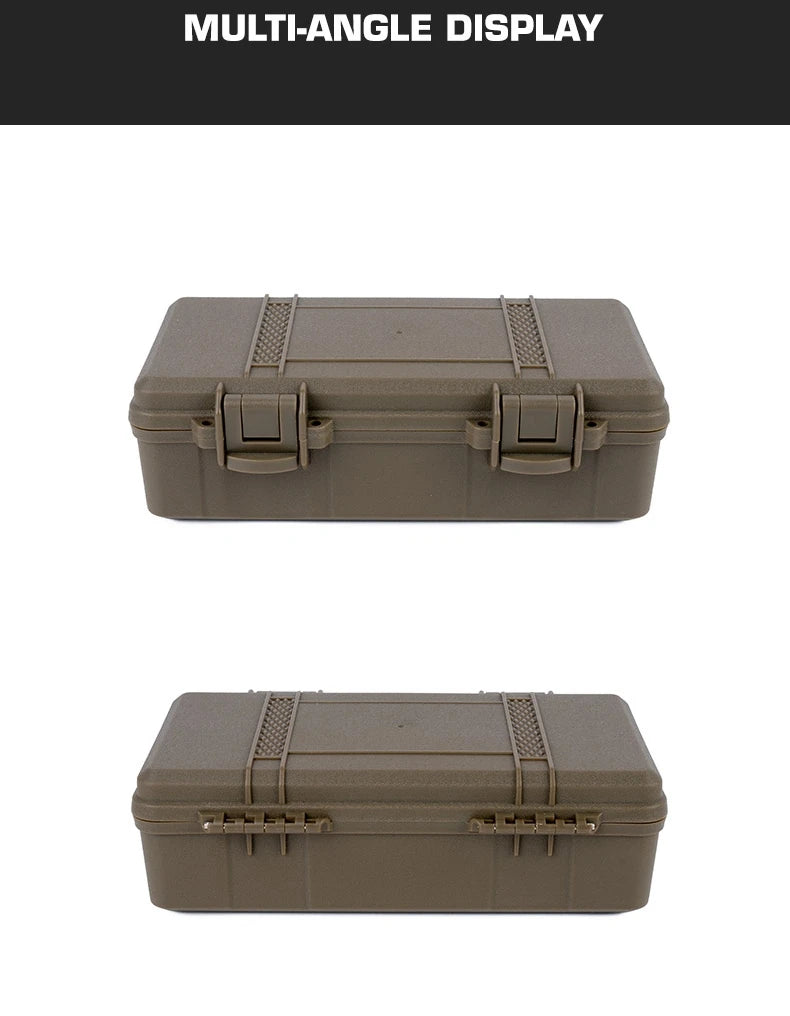 Load image into Gallery viewer, Tactical Equipment Outdoor Shockproof Protection Storage Box Shooting Hunting Laser Box Versatile EDC Flashlight Hard Case
