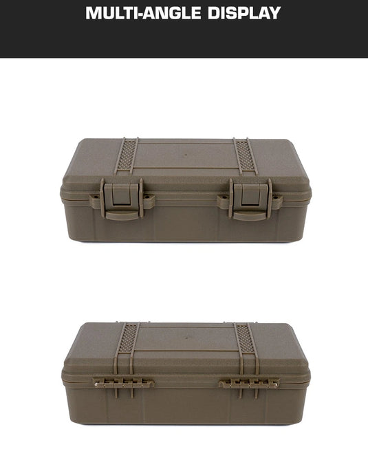 Tactical Equipment Outdoor Shockproof Protection Storage Box Shooting Hunting Laser Box Versatile EDC Flashlight Hard Case