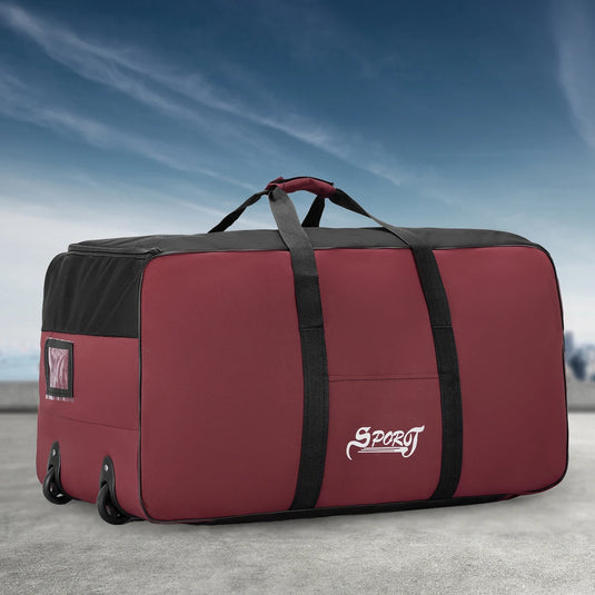 Outdoor Camping Picnic Equipment Storage Box, Tent Supplies Storage Box with Wheels, Large-Capacity Oversized Travel Bag