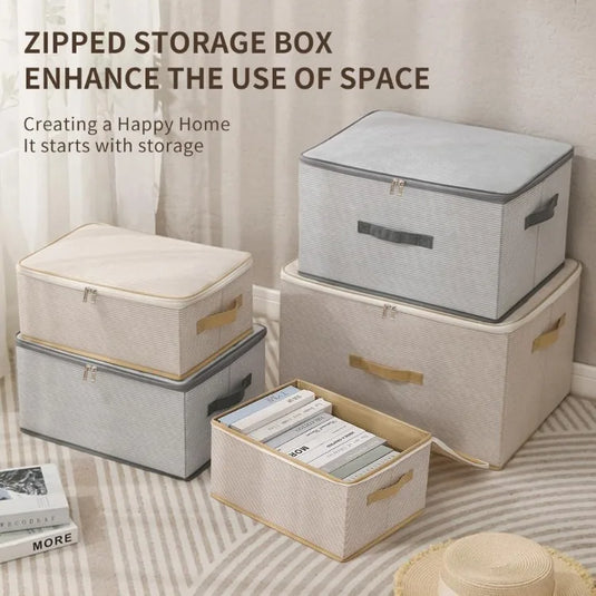 Collapsible Storage Boxes, Foldable Organizer, Bedding Small Toy, Clothes Boot, Shoe, Underwear Basket, Cubes Organizer