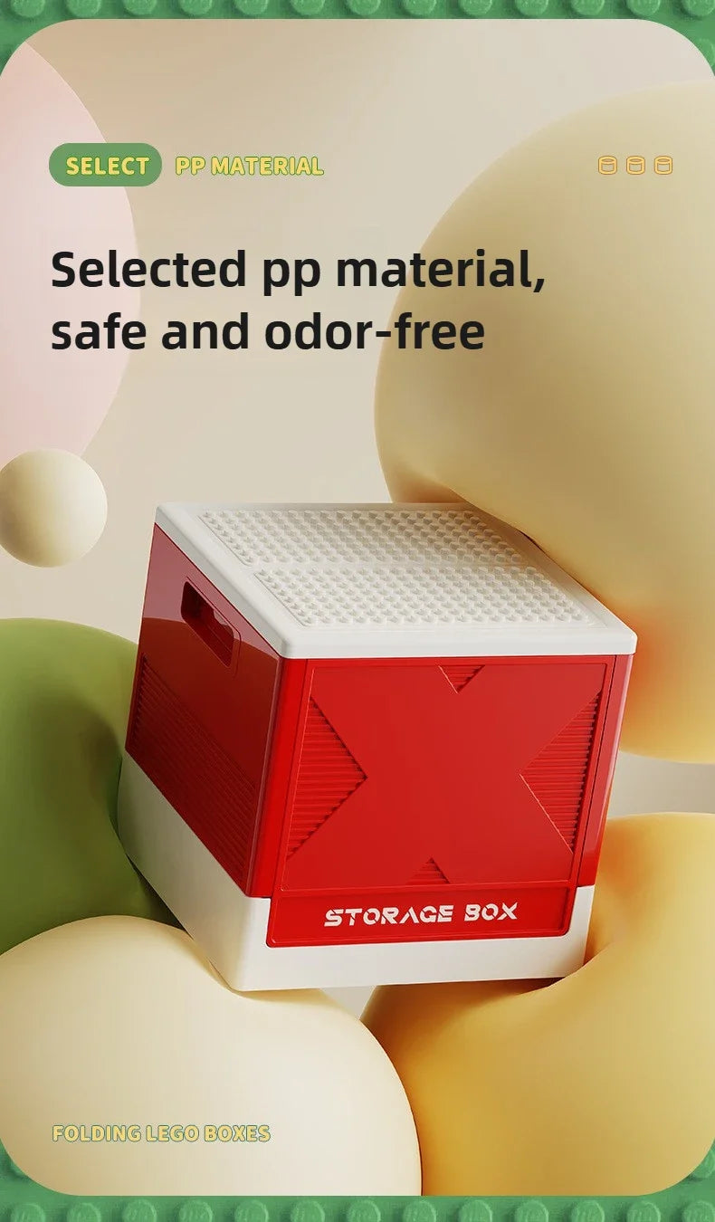Load image into Gallery viewer, Household Goods Household Large Capacity Storage Box,  Storage Box, Building Block Storage Box, Children's Toy Storage Box
