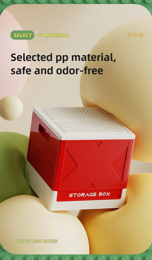 Household Goods Household Large Capacity Storage Box,  Storage Box, Building Block Storage Box, Children's Toy Storage Box