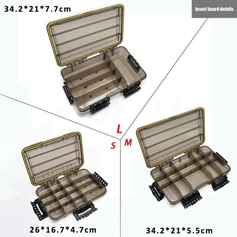 Load image into Gallery viewer, Waterproof Fishing Tackle Box
