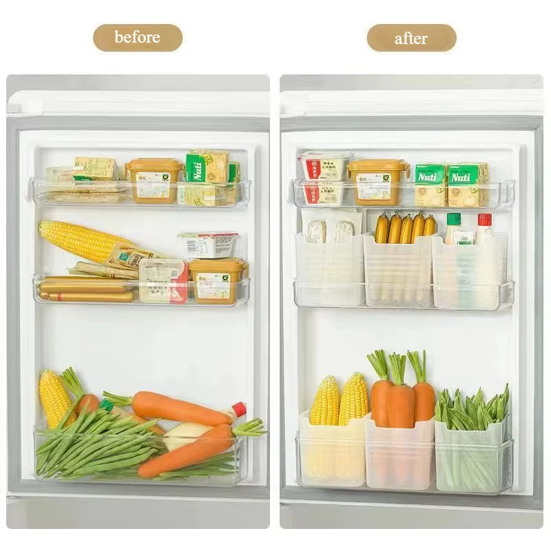 Load image into Gallery viewer, Refrigerator Storage Boxes Food Fresh Organizer Cold Storage Crisper Fruit Spice Food Container Boxes Home Kitchen Boxes
