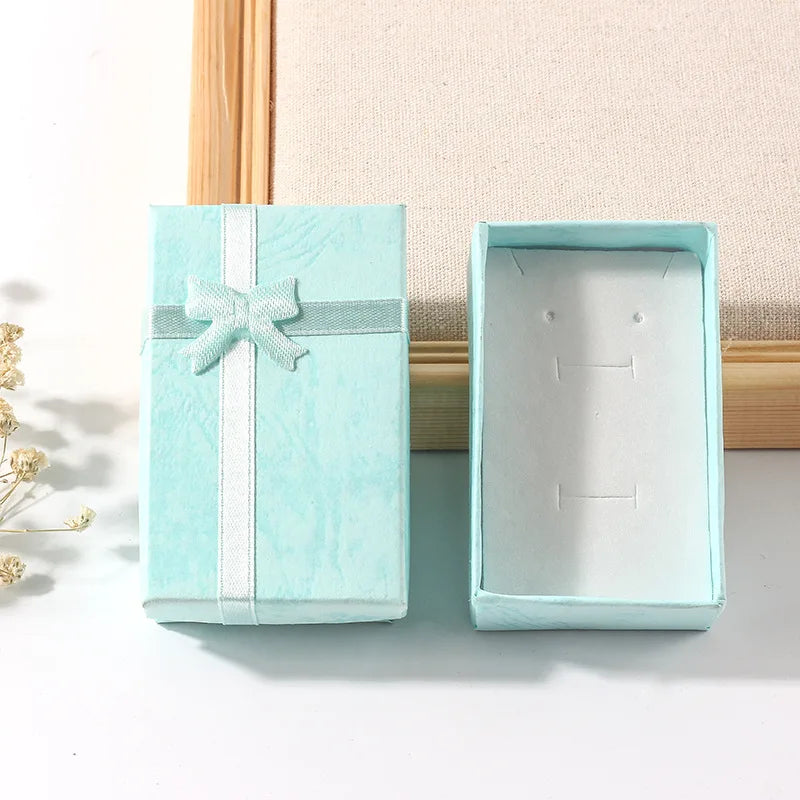 Load image into Gallery viewer, 5*8cm Jewelry Box Jewelry Packaging Ring and Earrings Boxes Necklace Carrying Cases Dainty Gift Boxes for Festival
