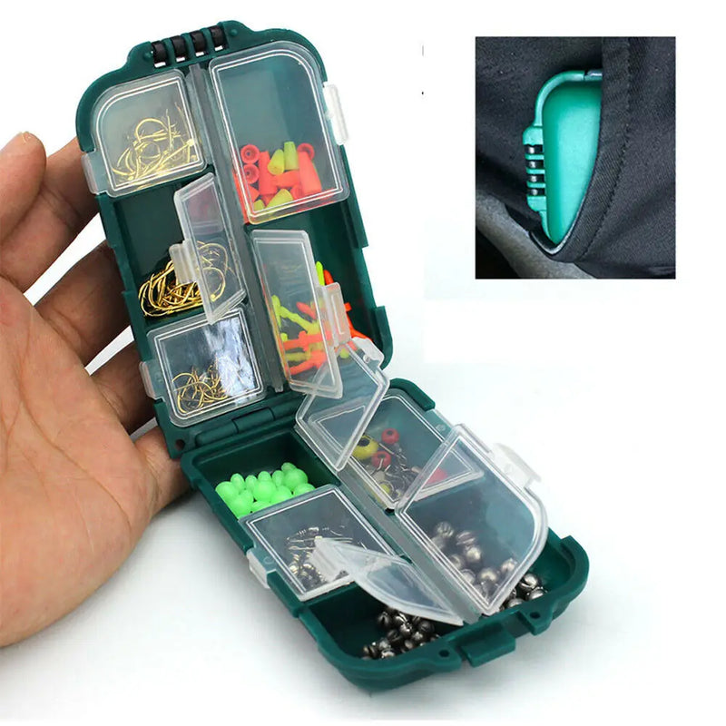 Load image into Gallery viewer, Fishing Tackle Box Fishing Hook Bait Tool Storage Box Case Fish Hook Lure Fake Bait Boxes Fishing Accessories Box Fishing Tools
