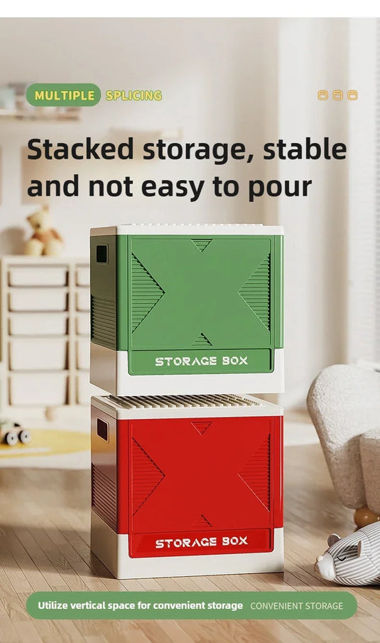 Household Goods Household Large Capacity Storage Box,  Storage Box, Building Block Storage Box, Children's Toy Storage Box
