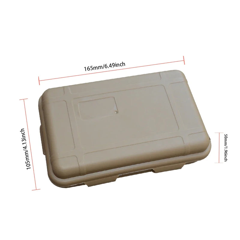 Load image into Gallery viewer, Outdoor Waterproof Survival Sealed Box Dustproof Shockproof Plastic EDC Tools Storage Container Case Fishing Tackle Tools Boxes
