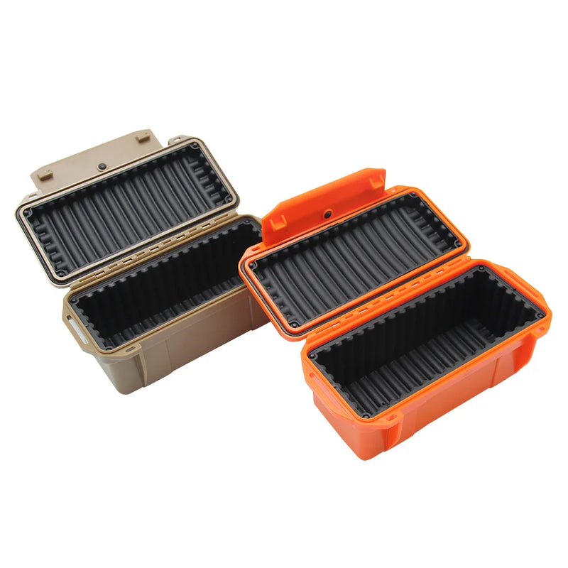 Load image into Gallery viewer, ABS Ammo Box Hunting Safety Bullet Storage Safe Pouch Ammo Can Outdoor Lightweight Ammo Accessory Crate Waterproof Shockproof
