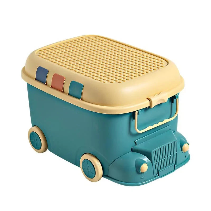 Load image into Gallery viewer, Children's Toy Organizer Building Block Storage Box Snack Organizer Large Capacity Cartoon Storage Box Clothes Storage Box
