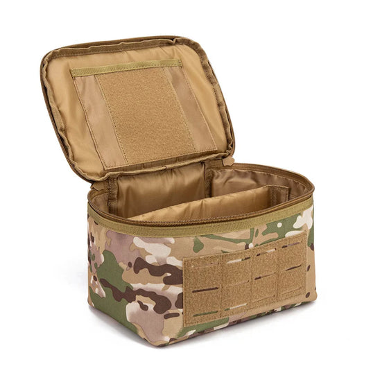Rifle Cartridge Bag Pistol Ammo Pouches Portable Ammunition Box Outdoor Hunting Shooting Bullet Storage Case EDC Tools Handbag