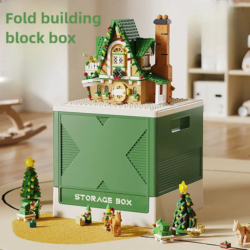 Load image into Gallery viewer, Household Goods Household Large Capacity Storage Box,  Storage Box, Building Block Storage Box, Children's Toy Storage Box
