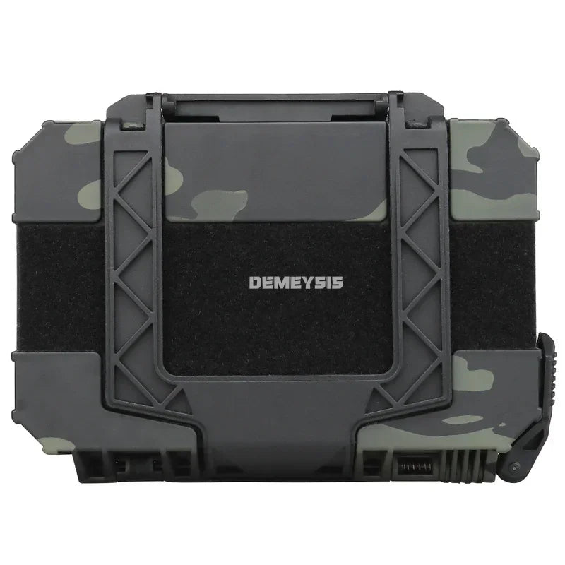 Load image into Gallery viewer, Tactical Equipments Storage Box  Waterproof Outdoor Hunting Gun Accessories Carry Case Lockable Molle Hard Shell Bag
