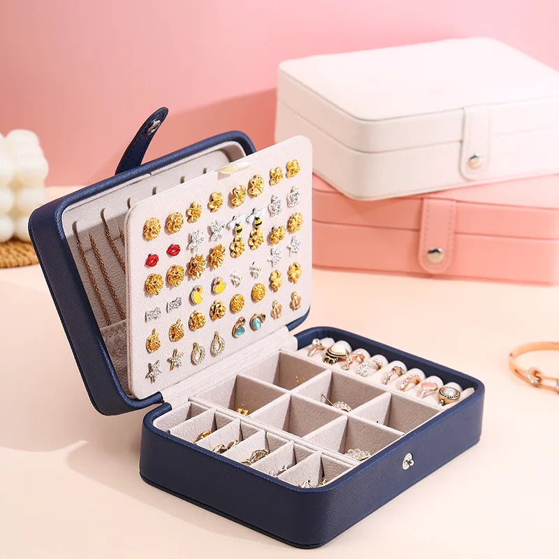 Load image into Gallery viewer, Leather Jewelry Box
