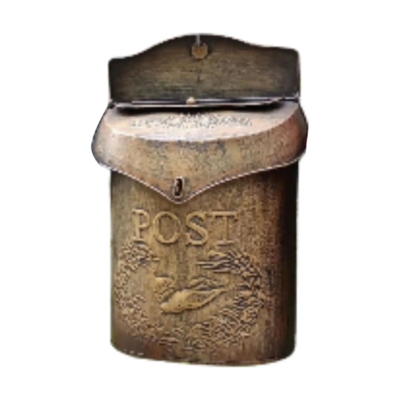 Load image into Gallery viewer, Wall Mounted Mailbox Mail Drop Box Letter Slot Mailbox Post Magazines Box Shabby
