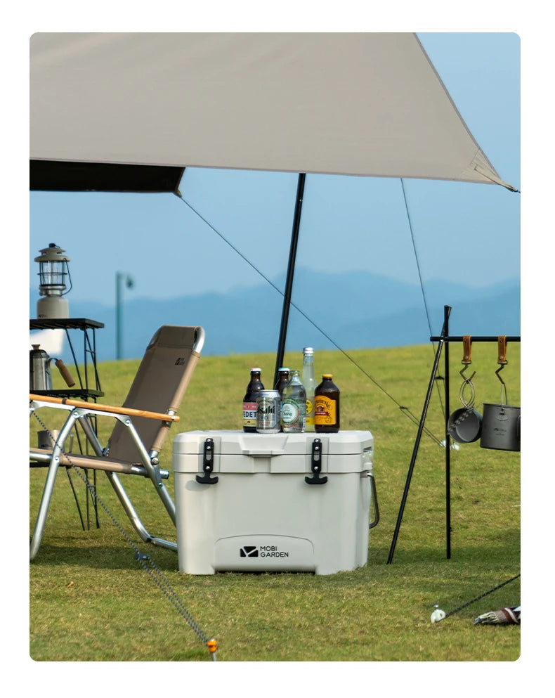 Load image into Gallery viewer, MOBI GARDEN Camping Ice Box 25L Portable Large Capacity Car Refrigerator Food Barbecue Cold Storage Outdoor
