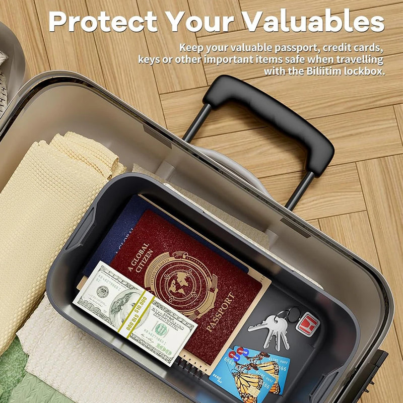Load image into Gallery viewer, Lock Box with Locker,Lockbox for Office,School,Home Personal Items Safe,Medicine Lockable Cabinet,Food Snacks Container,Files
