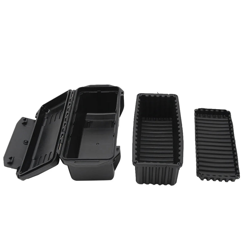 Load image into Gallery viewer, ABS Ammo Box Hunting Safety Bullet Storage Safe Pouch Ammo Can Outdoor Lightweight Ammo Accessory Crate Waterproof Shockproof
