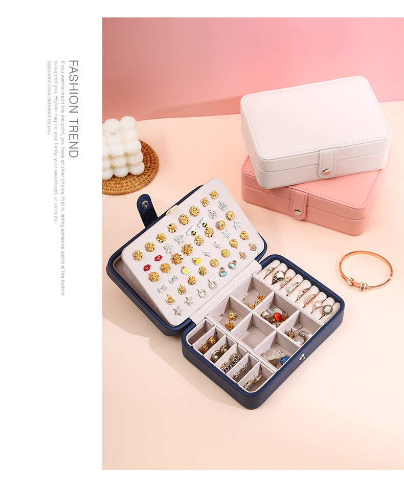 Load image into Gallery viewer, Leather Jewelry Box
