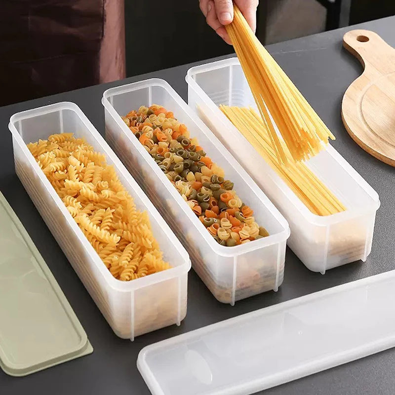 Load image into Gallery viewer, Fresh Box Refrigerator Storage Boxes Scallions Food Container with Lid Cold Crisper Sealed Kitchen Fresh Fruit Fridge Organiser
