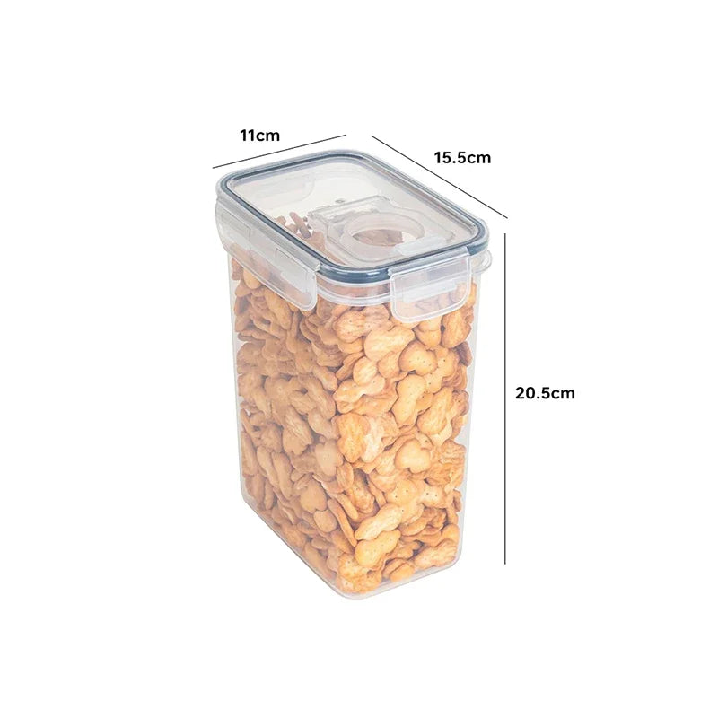 Load image into Gallery viewer, Food Storage Containers with Lids Stackable Treat Box Containers for Kitchen Pantry Organization Containers for Rice Dispenser
