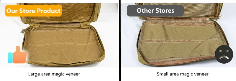 Load image into Gallery viewer, Shooting Range Bag Molle System Outdoor Hunting Accessory Nylon Tactical Gun Case Pack Pistol Tools Shoulder Bag Sniper Black
