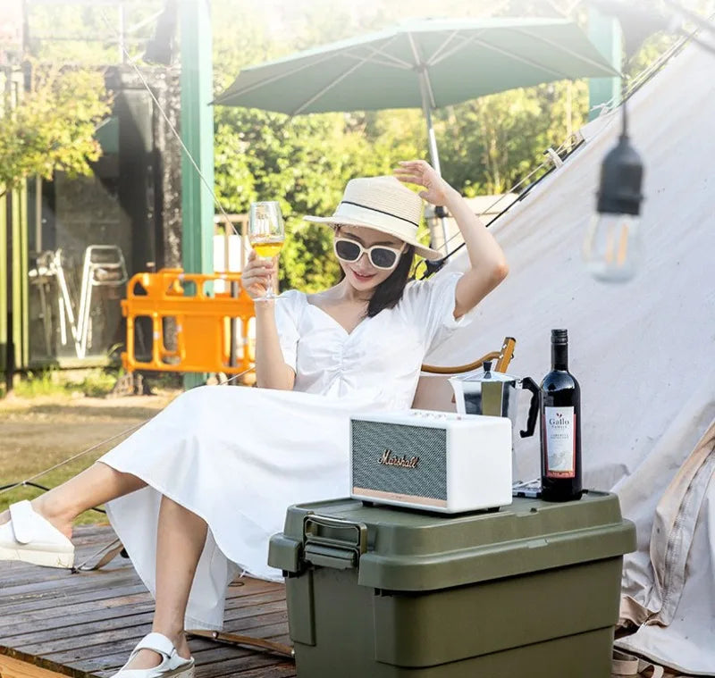 Load image into Gallery viewer, Large Capacity Household Storage Box Portable Outdoor Camping Picnic Waterproof Dustproof Multifunctional Home Storage Box
