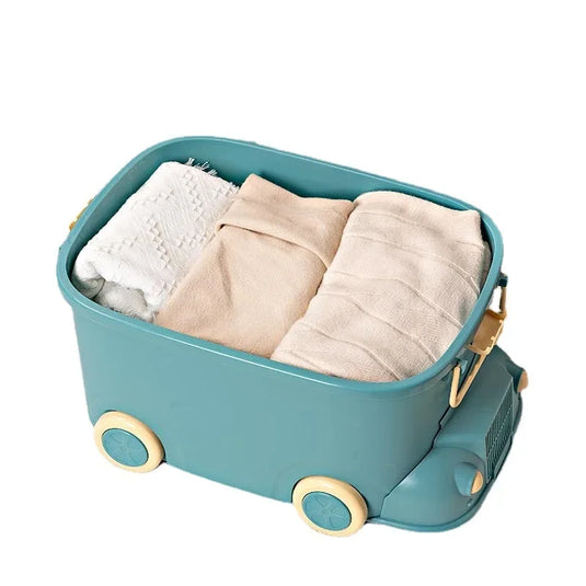 Children's Toy Organizer Building Block Storage Box Snack Organizer Large Capacity Cartoon Storage Box Clothes Storage Box