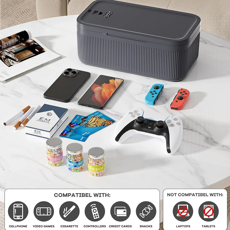 Load image into Gallery viewer, Lock Box with Locker,Lockbox for Office,School,Home Personal Items Safe,Medicine Lockable Cabinet,Food Snacks Container,Files
