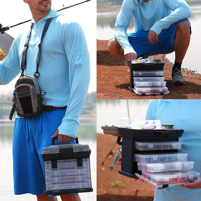 Load image into Gallery viewer, Fishing Tackle Box

