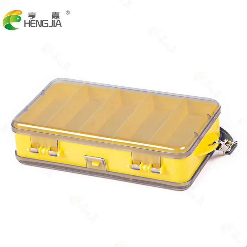 Load image into Gallery viewer, Fishing Bait Box1Double-sided Lure Box Colorful Transparent Storage Box Fishing Gear Accessories Bait Box
