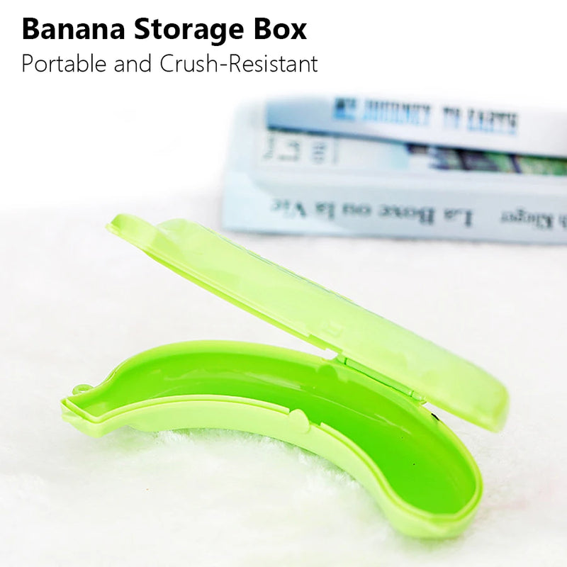Load image into Gallery viewer, Banana Storage Box for Outdoor Travel Cute  Case Protector  Container Trip  Lunch Fruit Storage  Holder

