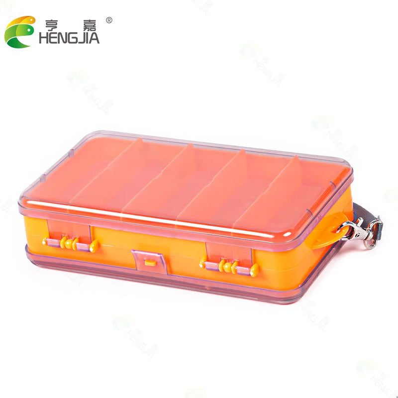 Load image into Gallery viewer, Fishing Bait Box1Double-sided Lure Box Colorful Transparent Storage Box Fishing Gear Accessories Bait Box
