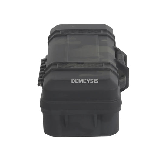 Tactical Flashlight Storage Box Dustproof with Padded Hunting Shooting Toolbox Suitcase Lockable Safety Accessories Case