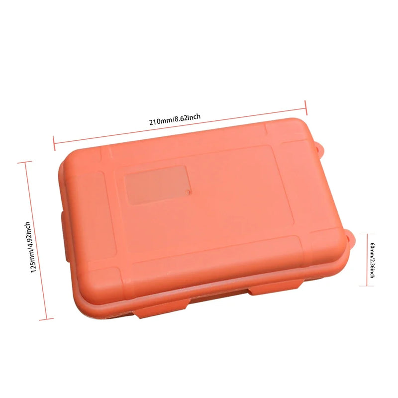 Load image into Gallery viewer, Outdoor Waterproof Survival Sealed Box Dustproof Shockproof Plastic EDC Tools Storage Container Case Fishing Tackle Tools Boxes
