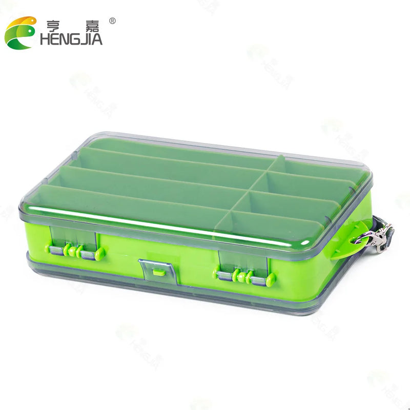 Load image into Gallery viewer, Fishing Bait Box1Double-sided Lure Box Colorful Transparent Storage Box Fishing Gear Accessories Bait Box
