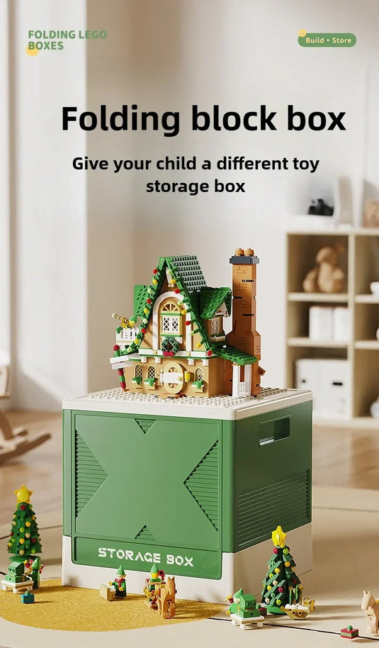 Household Goods Household Large Capacity Storage Box,  Storage Box, Building Block Storage Box, Children's Toy Storage Box